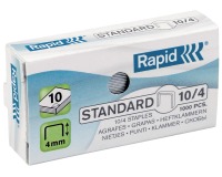 Rapid Staples 10/4, galvanized, box of 1,000 pieces