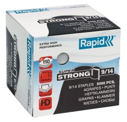 Nieten Rapid 9/14 gegalvaniseerd super strong 5000 stuks