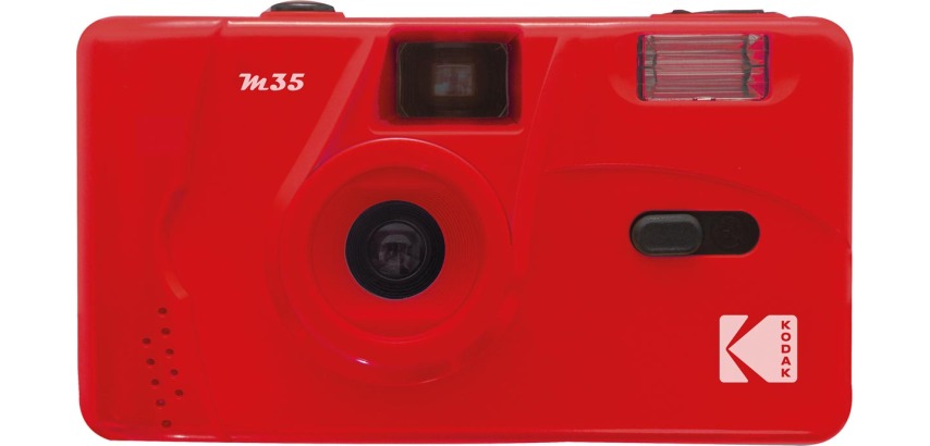 Kodak appareil photo argentique M35, rouge