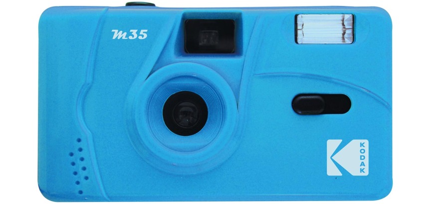 Kodak appareil photo argentique M35, bleu