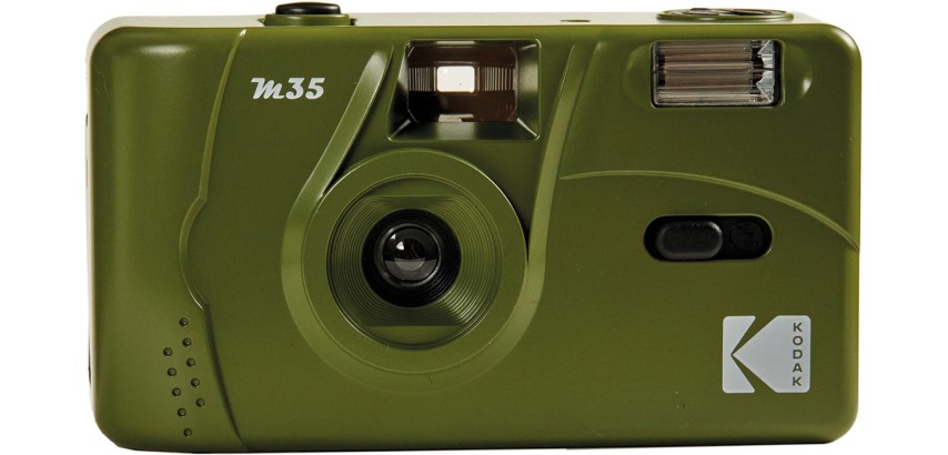 Kodak appareil photo argentique M35, vert olive