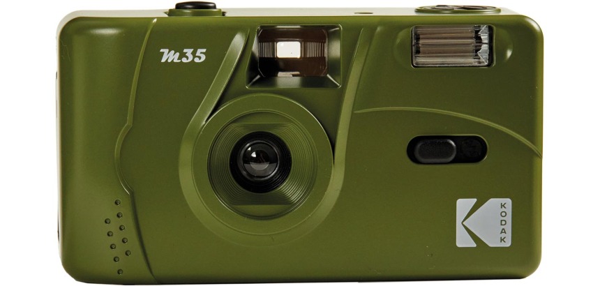 Kodak appareil photo argentique M35, vert olive