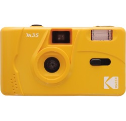 Kodak analoog fototoestel M35, geel