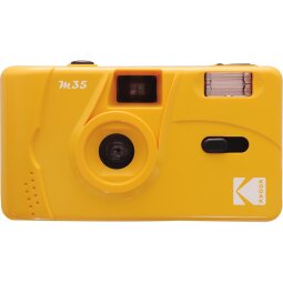 Kodak appareil photo argentique M35, jaune