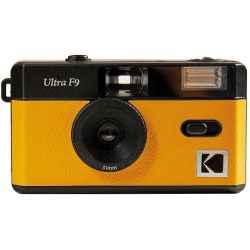 Kodak appareil photo argentique rétro Ultra F9, 35 mm, jaune