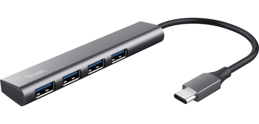 Trust Halyx USB-C 3.2 Hub 4-poorten