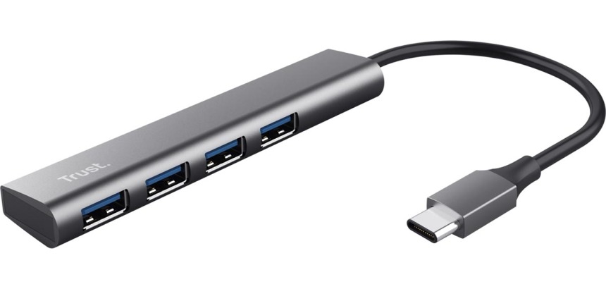 Trust Halyx USB-C 3.2 Hub 4-ports