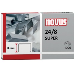 DE_NOVUS AGRAFES 24/8 SUPER 1000X