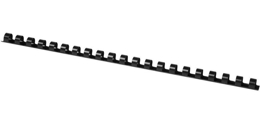 OFFICE products bindruggen, pak van 100 stuks, 10 mm, zwart