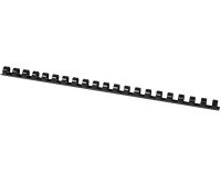 OFFICE products bindruggen, pak van 100 stuks, 12 mm, zwart