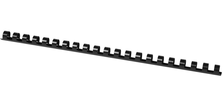 OFFICE products bindruggen, pak van 100 stuks, 12 mm, zwart