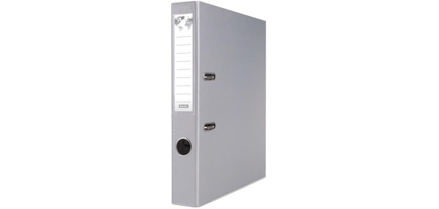 OFFICE products classeur pour A4, PP, dos de 5 cm, gris