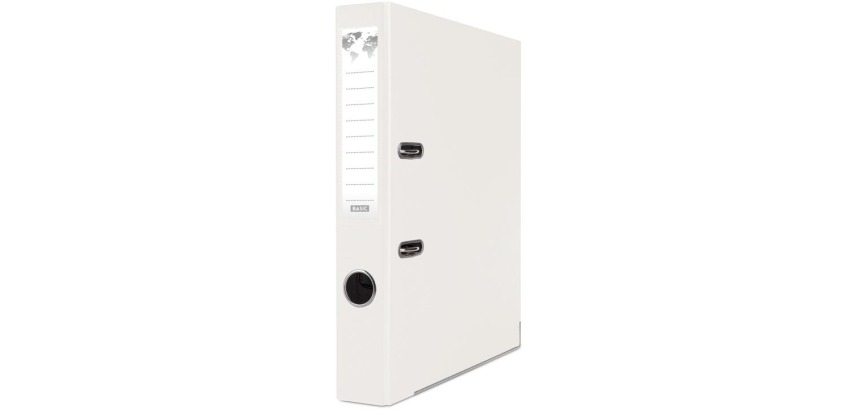 OFFICE products classeur pour A4, PP, dos de 5 cm, blanc