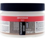 Amsterdam gesso transparant, bouteille de 250 ml