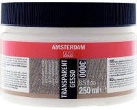 Amsterdam gesso transparant, bouteille de 250 ml