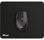 Trust Mouse Pad M, tapis de souris, noir