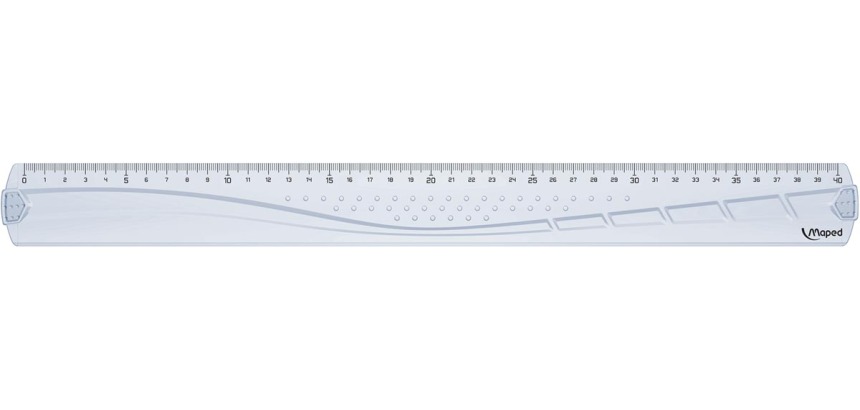 Maped Geometric 40cm Transparent Ruler