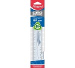 Maped Decimal Ruler Geometric Double Decimal Ruler, 20 cm