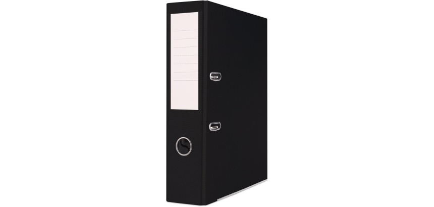 OFFICE products binder for A4, PP, spine 7.5 cm, black