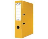 OFFICE products binder for A4, PP, 7.5 cm spine, yellow