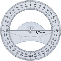 Maped rapporteur Geometric 360°, 12 cm