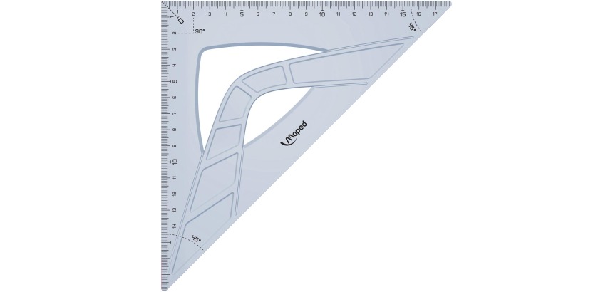 Maped Geometric Set Square 26 cm, 45°