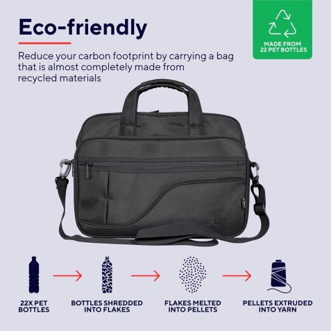 Trust Sydney laptoptas Eco, voor 17,3 inch laptop