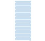 Things To Do Djois Atlanta Large recycled 297x150mm 100 sheets 70g blue