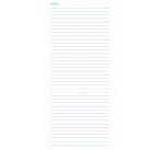 Things To Do Djois Atlanta Large recycled 297x150mm 100 sheets 70g blue