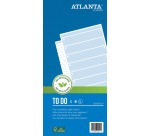 Things To Do Djois Atlanta Large recycled 297x150mm 100 sheets 70g blue
