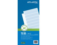 Things To Do Djois Atlanta Large recyclé 297x150mm 100 feuilles 70g bleu