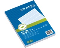 Things To Do Djois Atlanta papier recyclé 148x105mm 100 feuilles 70g bleu