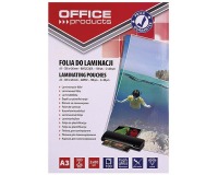 OFFICE products pochette à plastifier ft A3, 160 microns (2 x 80 microns), paquet de 100 pièces