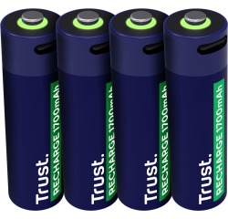 Pile Trust rechargeable USB-C 4x AA