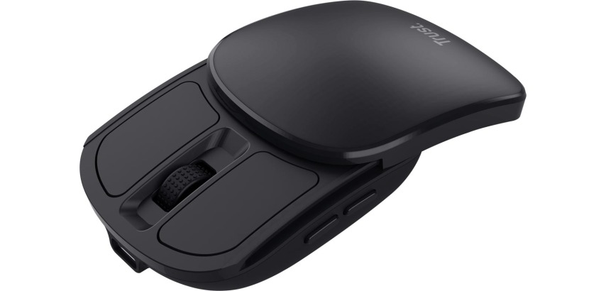 Trust Zylo wireless mouse, foldable, black