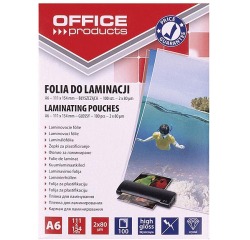 OFFICE products lamineerhoes A6, 160 micron (2 x 80 micron), pak van 100 stuks