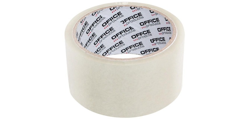 OFFICE Products Verpackungsklebeband Hot Melt, 48 mm x 46 m, transparent
