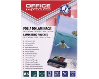 OFFICE products pochette à plastifier A6, 250 microns (2 x 125 microns), paquet de 100 pièces