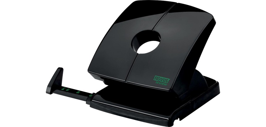 Novus Re+New B230 hole punch, black
