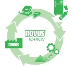 Novus Re+New B230 hole punch, black