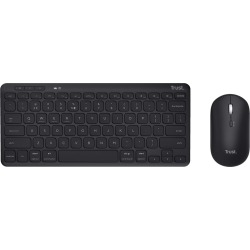 Trust Lyra Eco clavier et souris sans fil, azerty