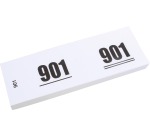 Numbered blocks / cloakroom booklets