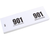 Blocs numérotés / carnets pour vestiaire