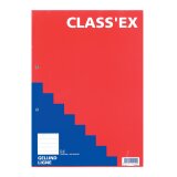Class'ex cursusblok, A4, gelijnd, blok van 100 vel