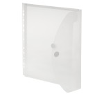 Foldersys pochette perforée A4, transparent