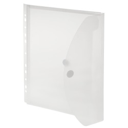 Foldersys pochette perforée A4, transparent
