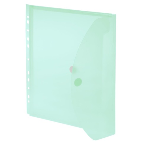 Foldersys pochette perforée A4, vert clair