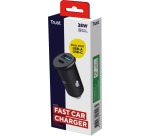 Trust Maxo snelle chargeur de voiture, 38 W, 1 x USB-A et 1 x USB-C