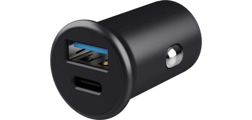 Trust Maxo snelle chargeur de voiture, 38 W, 1 x USB-A et 1 x USB-C