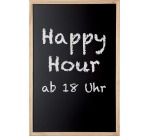 Krijtbord MAUL antraciet 30x40cm onbewerkt houten frame